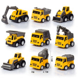 Pull Back Construction Truck Toy