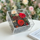 Everlasting Red Rose Preserved Flower Box