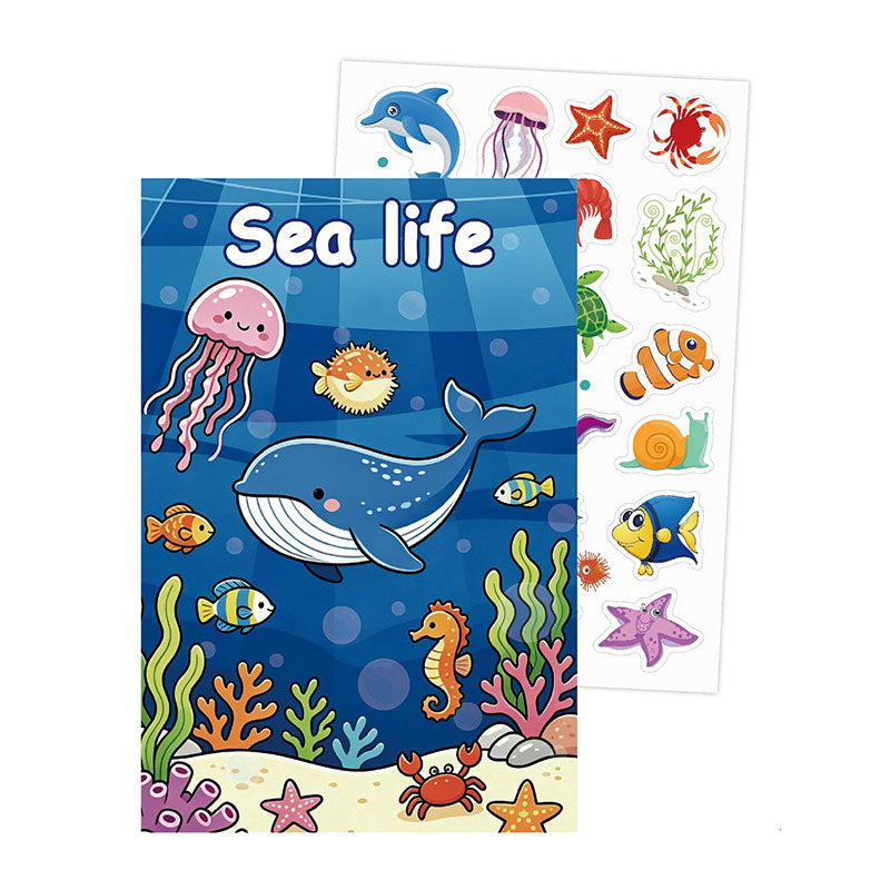 Stickers & Colouring Book