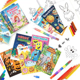 Stickers & Colouring Book