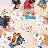 Stickers & Colouring Book
