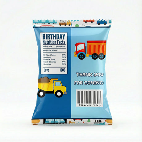 Customised Transportation Goody Snack Pack