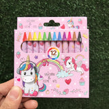 12-Colours Crayon Box
