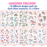 Temporary Tattoo Stickers (10pc)