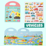 Reusable Jelly Sticker Play Book