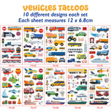 Temporary Tattoo Stickers (10pc)
