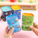 Cute Tin Money Bank