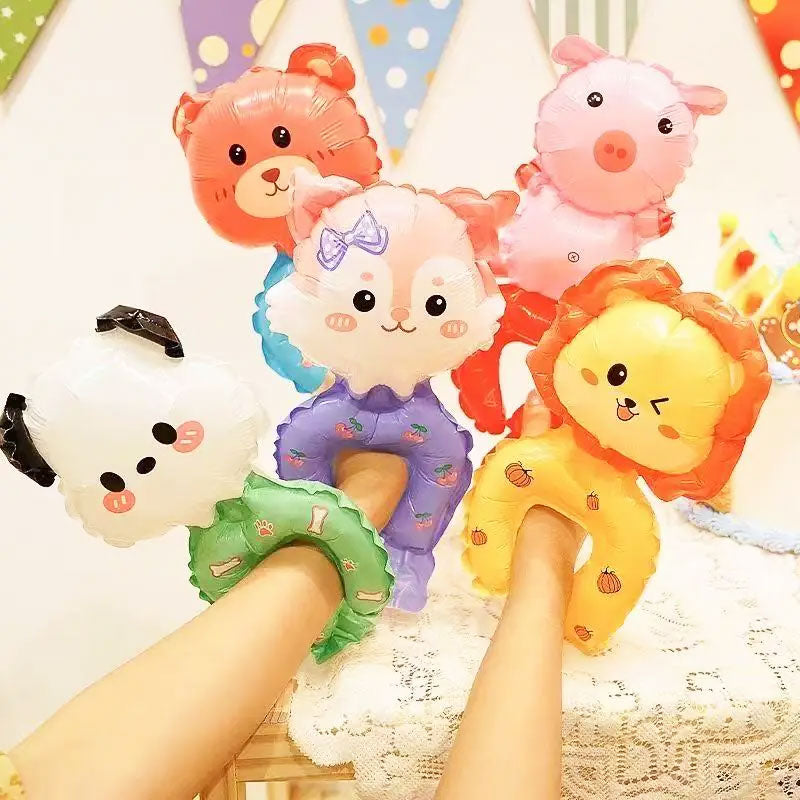Animal Wrist Balloons (Set of 10)