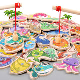 Wooden Magnetic Fishing Toy