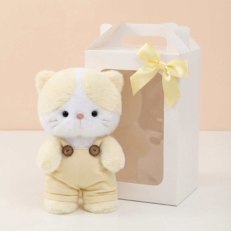 Yellow Kitten Plush Soft Toy