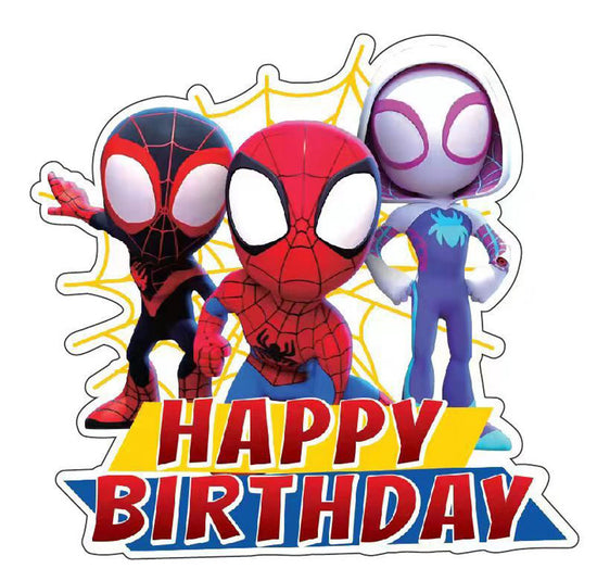 Spidey & His Amazing Friends Cake Topper