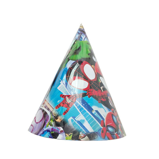 Spidey & His Amazing Friends Party Cone Hats