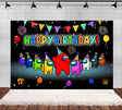 Among Us Birthday Backdrop.