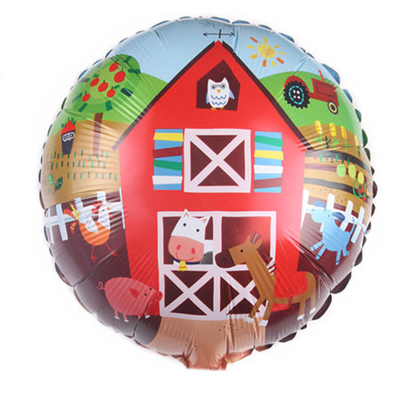 Barnyard fun balloons featuring the cute farm animals.