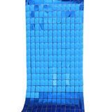 Dark Blue Foil Block Backdrop