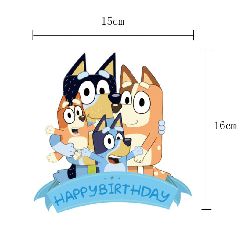 Bluey Birthday Cake Topper