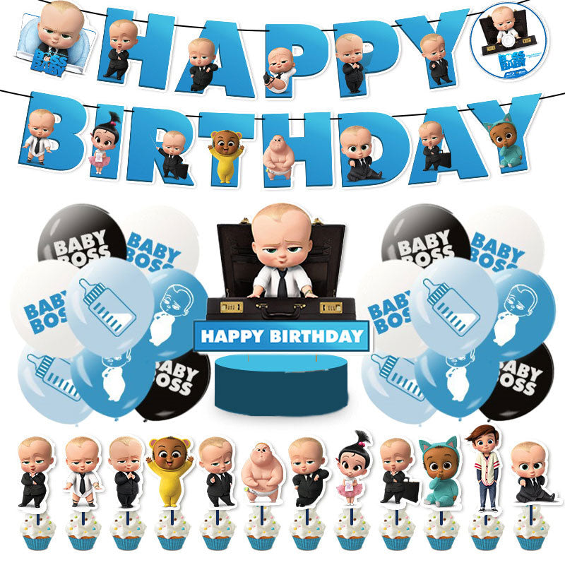 Boss Baby Birthday Party Kit