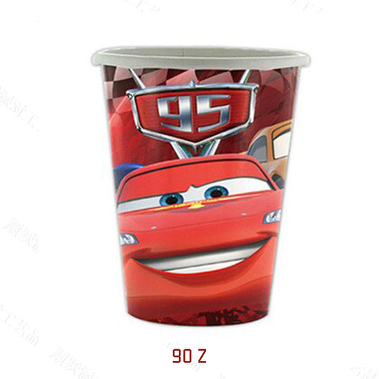 Disney Cars World Party Cups featuring Lightning McQueen!