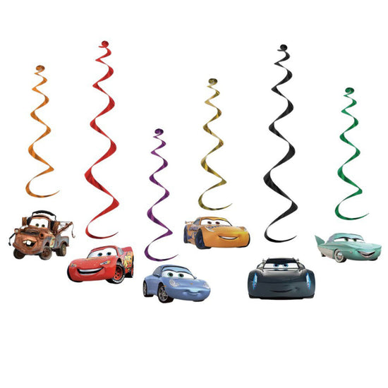 Disney Cars Party Swirl Decoration