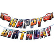 Cars World Hppy Birthday Banner