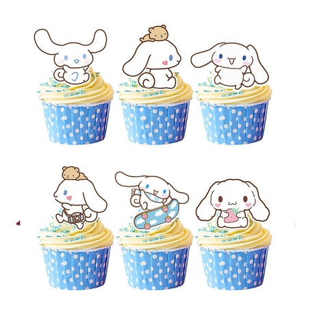 Cinnamoroll Cupcake Picks (24pcs)