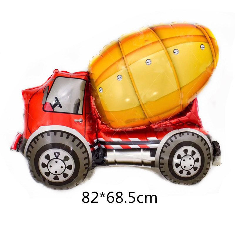Construction Truck Cement Mixer Balloon