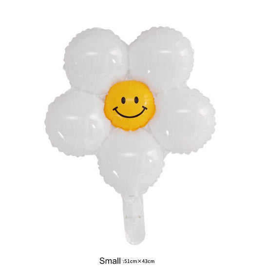 Load image into Gallery viewer, White Daisy Balloon (Air Type)
