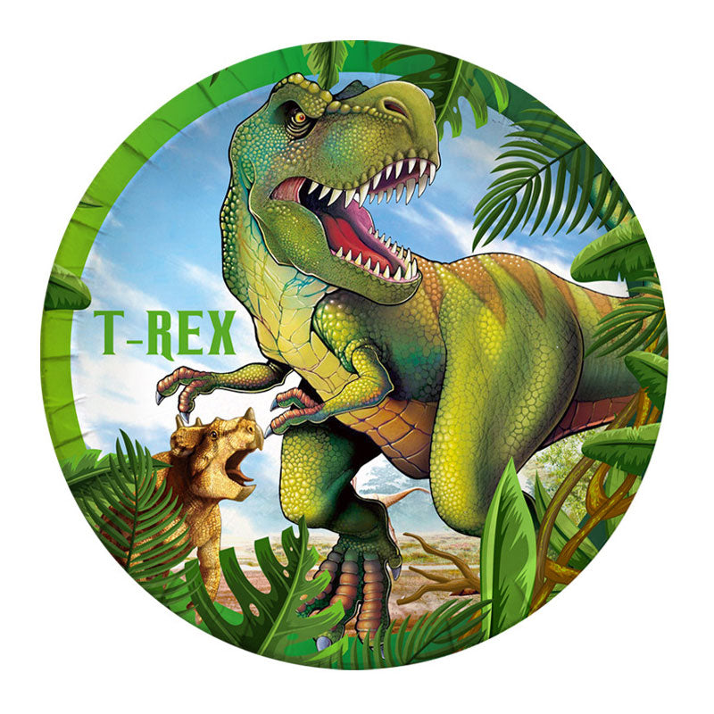 Dinosaur Land Party Plates (10pc)