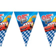 After we put up the flag manners, instantaneously we have the whole place brighten up into the racing cars mood. Calvin could not be happier for how his Disney Cars party was decorated. 