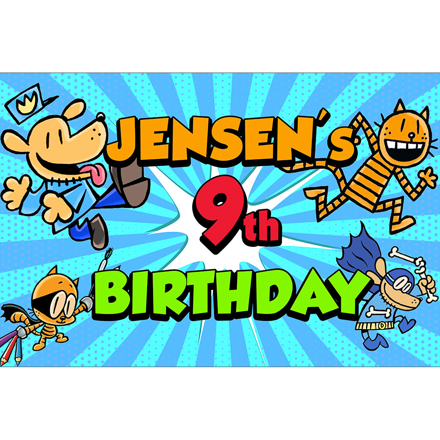 Dogman Customised Backdrop