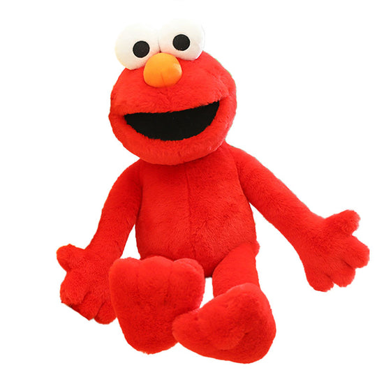 Elmo from Sesame Street is one of the most popular character soft toys.