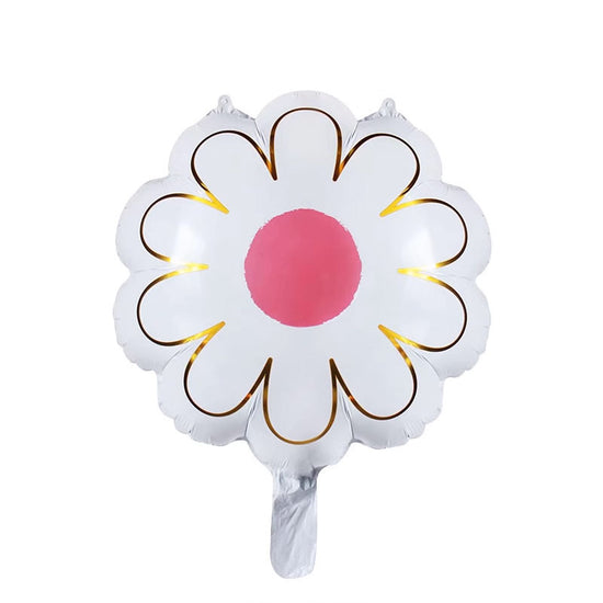 18" White Flower Balloon