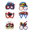 Funky Spiderman Paper Glasses
