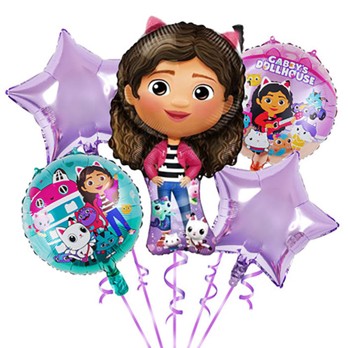 Gabby's Dollhouse Balloon Bouquet