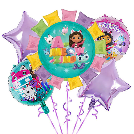 Gabby's Dollhouse Flower Balloon Bouquet