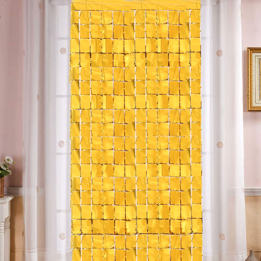 Gold Foil Block Backdrop