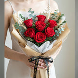 Everlasting Grand Red Rose Preserved Flower Bouquet