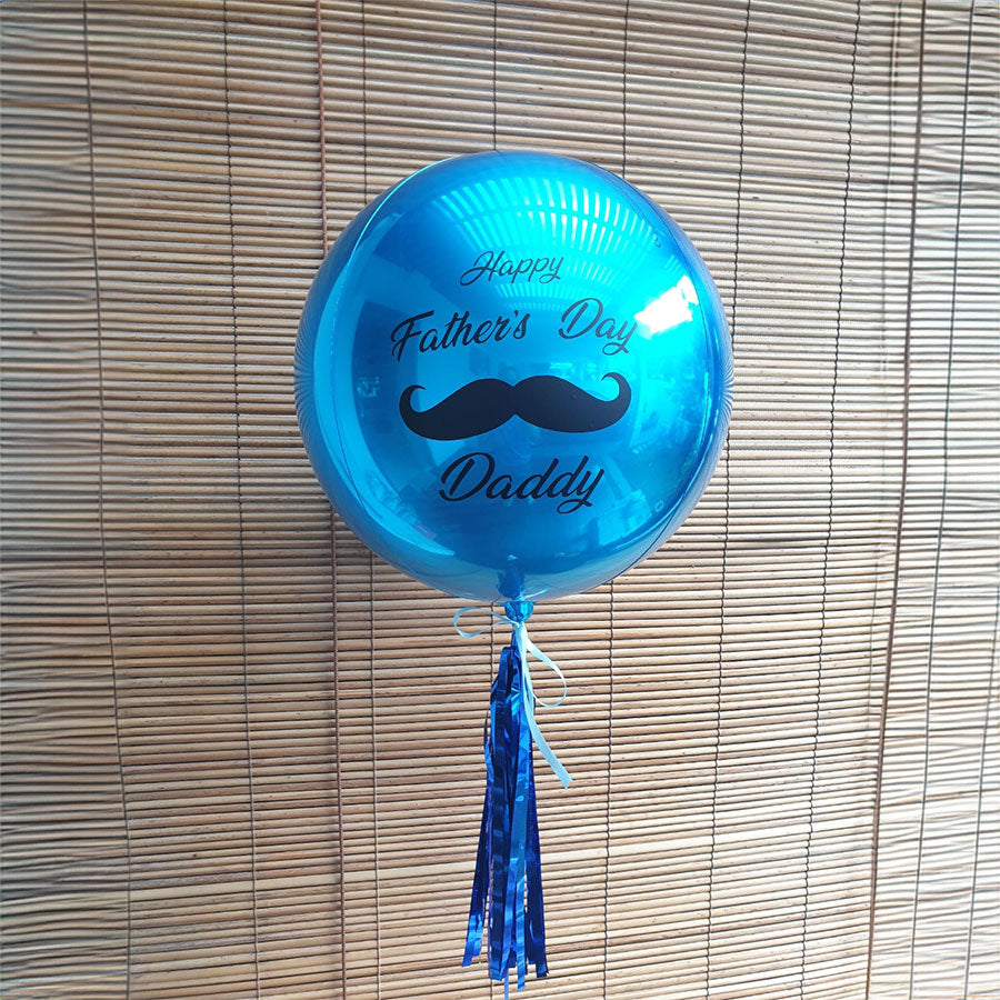 Customized Father's Day Orbz balloon for Daddy!