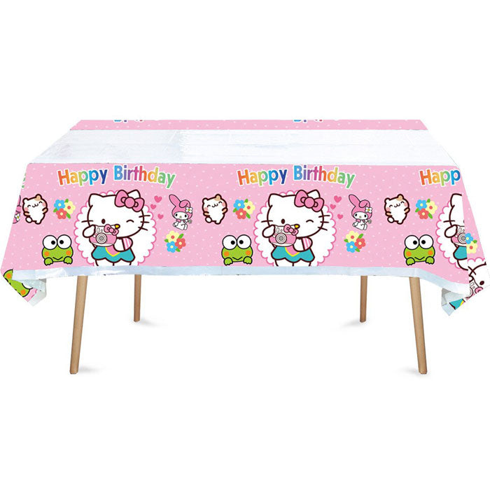 Load image into Gallery viewer, Hello Kitty Kawaii Table Cover
