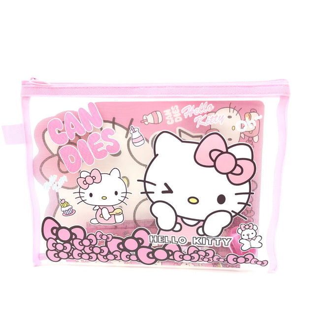 Hello Kitty Pink Pencil Case Set