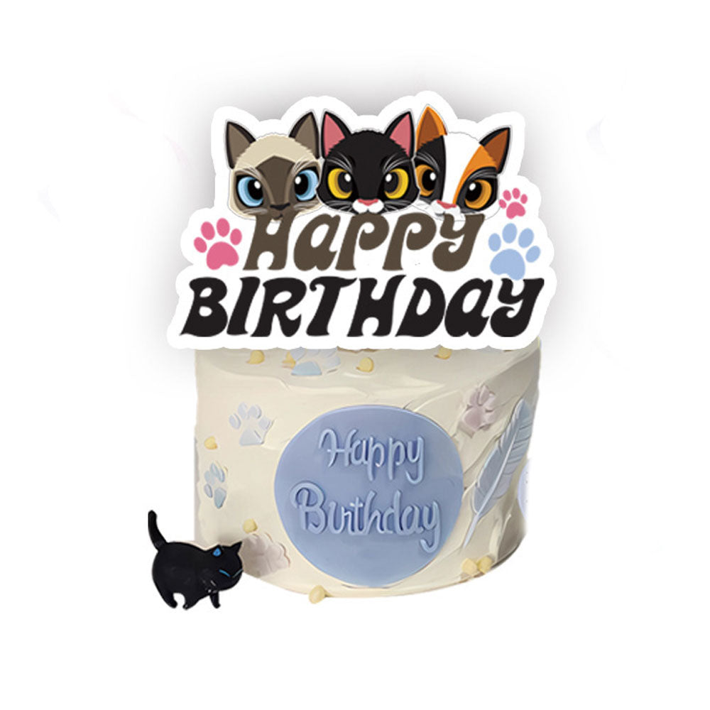 Cats & Kittens Cake Topper