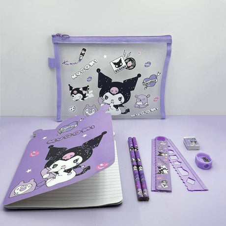 Kuromi Pencil Case Set