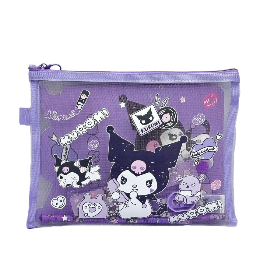 Kuromi Pencil Case Set