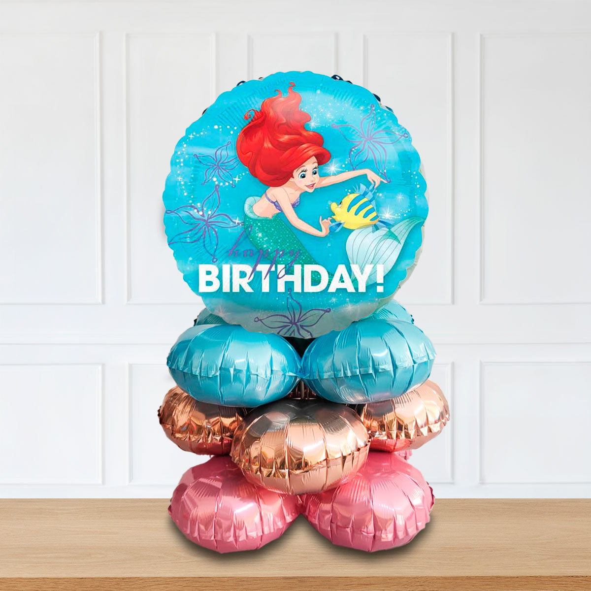Little Mermaid Balloon Table Centerpiece