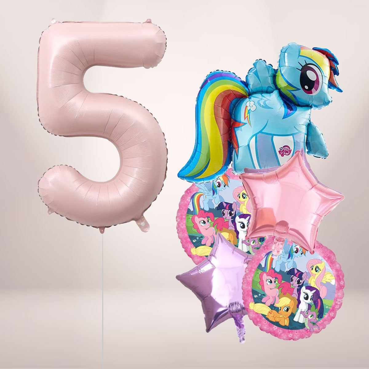 My Little Pony and Jumbo Number Balloon Set