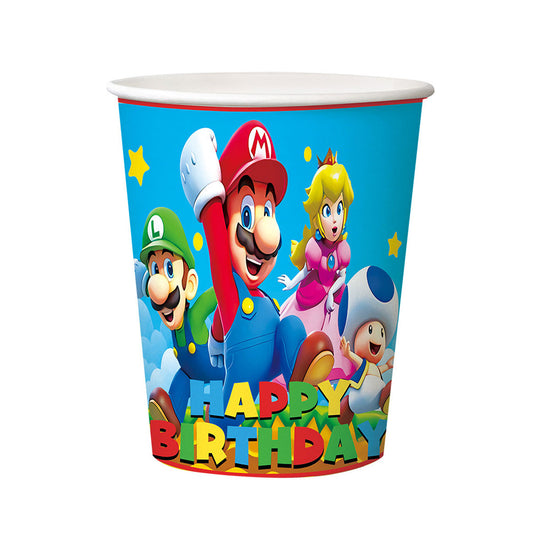 Mario Birthday Party Cups