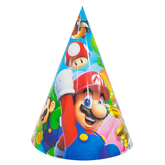 Super Mario Party Cone Hats