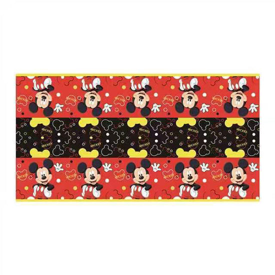 Singapore No 1 wholesale party store selling this colourful Mickey Party Table Cover for birthday party decoration. Dress up your cake table so that your cake cutting photo shoot will be really nice and impressive for facebook and instagram!