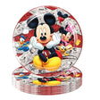 Mickey Mouse themed party plates.