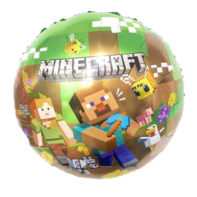 18" Minecraft Steve & Alex Balloon